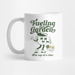 Funny Coffee and Gardening Mug